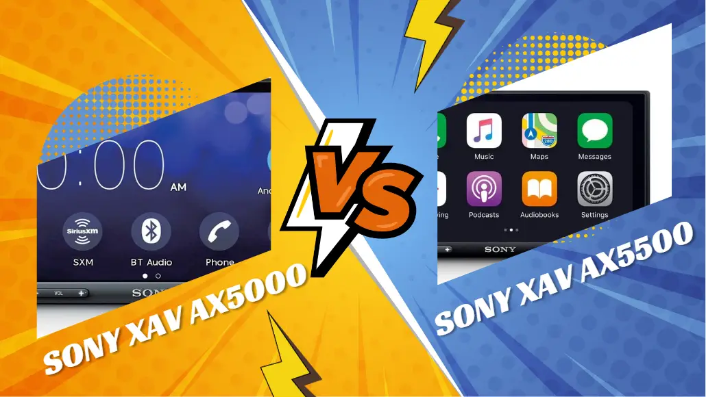 XAV-AX5000 vs XAV-AX5500: Which Car Stereo System Should You Choose ...