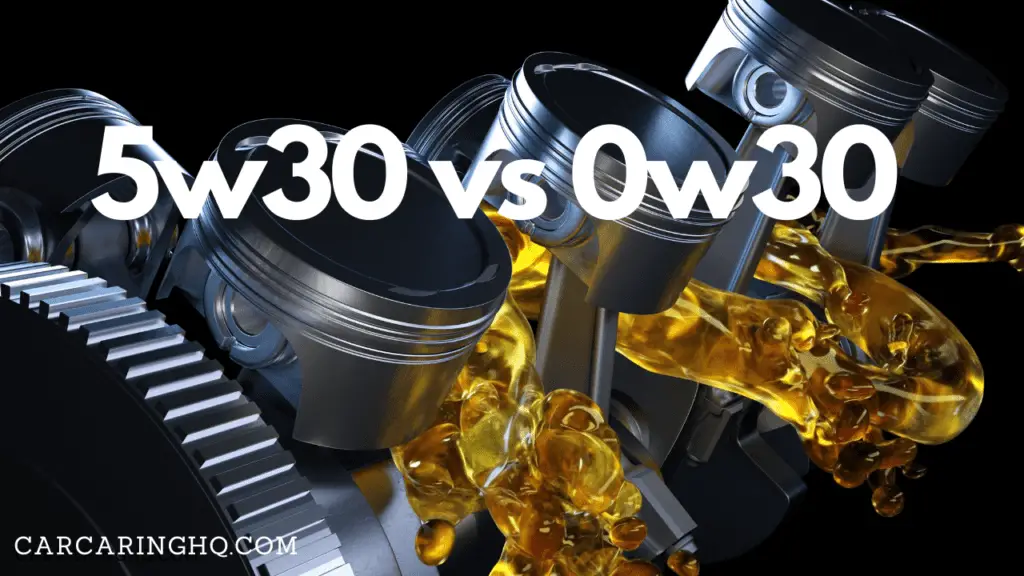 5w30 vs 0w30: Deciphering the Differences for Optimal Engine Performance